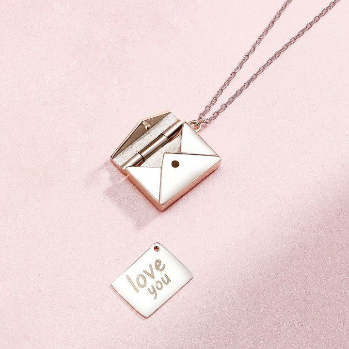 "Love You"-Letter ketting