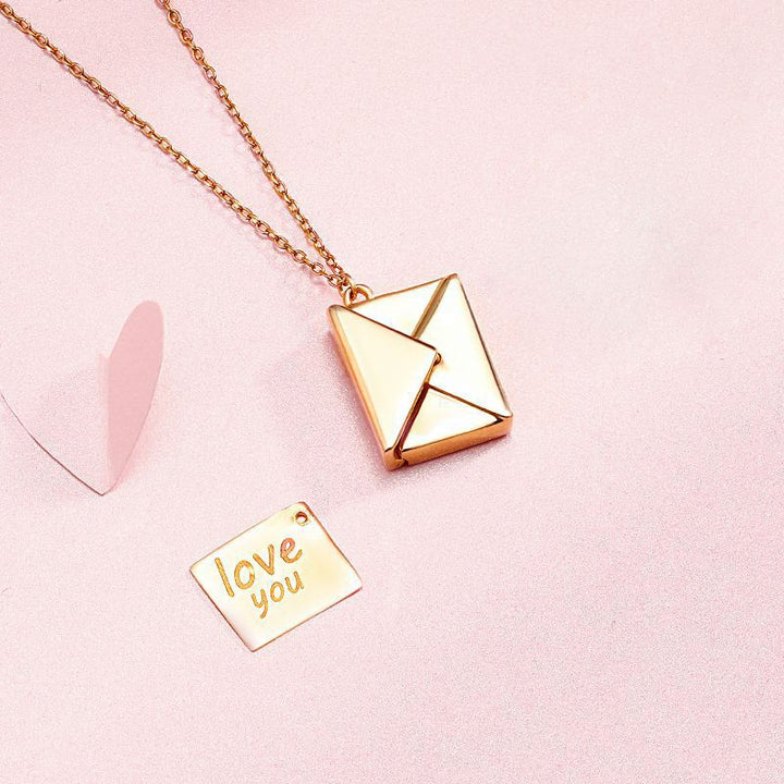 "Love You"-Letter Necklace