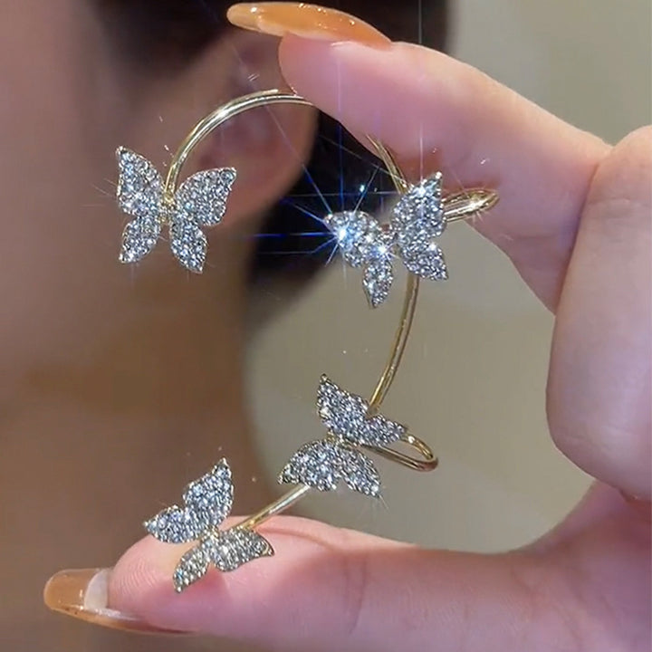 Light Luxury Butterfly Ear Hanging