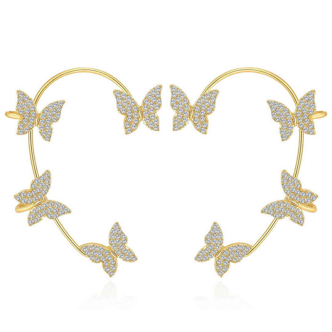 Light Luxury Butterfly Ear Hanging