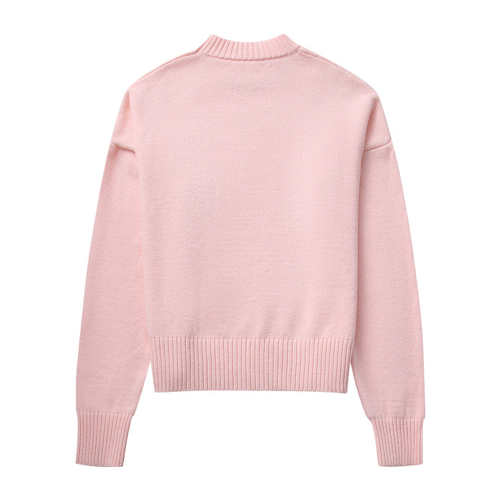 Pullover-sweater voor dames met ronde hals-Mehdi