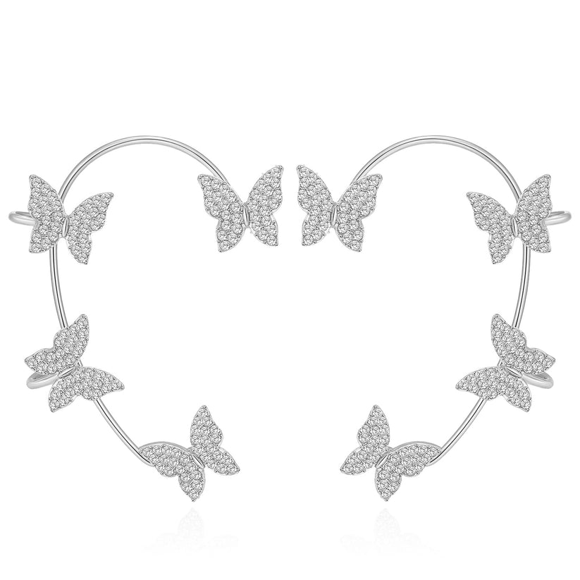 Light Luxury Butterfly Ear Hanging